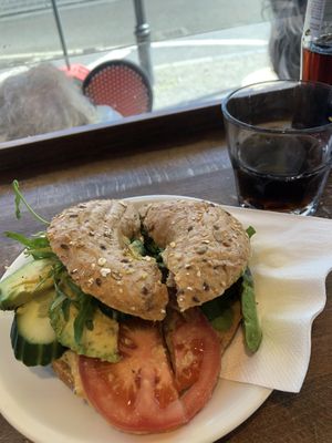   at Bagels & Coffee in Potsdam