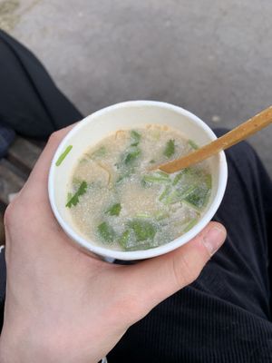 Tom kha soup  at Onigirazu in Prague