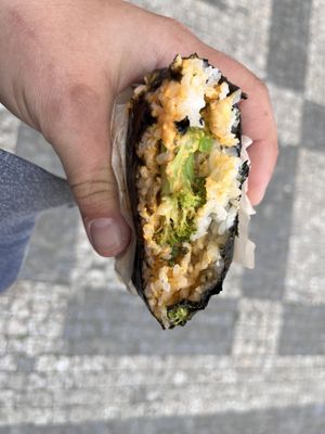 Avocado sandwich   at Onigirazu in Prague