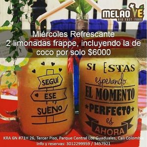 Todos los Miércoles son de promo at Vegan Cocina Viva Cali in Cali