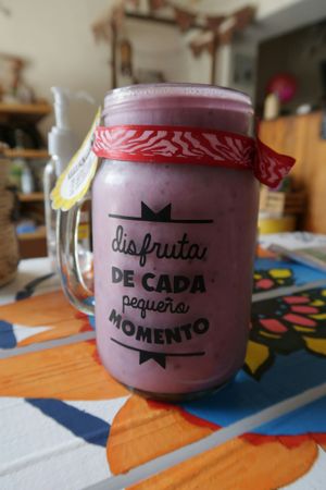 Berry Smoothie at Vegan Cocina Viva Cali in Cali