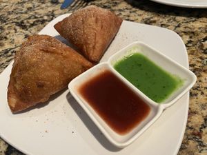 Samosa at Everest Cuisine in Worthington