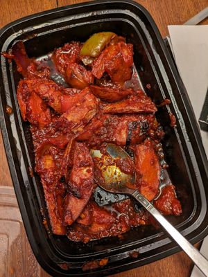 Nepali aloo chili at Everest Cuisine in Worthington