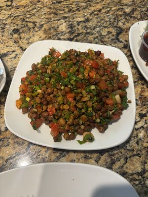 NEPALI CHANA SADHEKO  at Everest Cuisine in Worthington