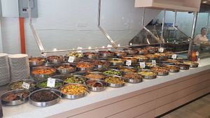 Over 45 dishes  at Mr Veggies in Penang