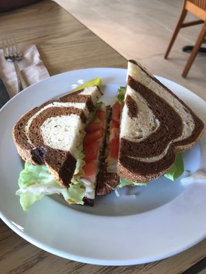 Tempeh Rueben  at Love Cafe  in Oakhurst