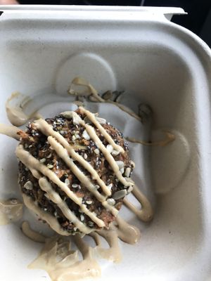 Carrot cake muffin at Love Cafe  in Oakhurst