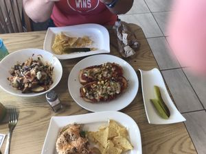 I ordered so much food! at Love Cafe  in Oakhurst