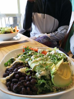 quinoa bowl at Love Cafe  in Oakhurst