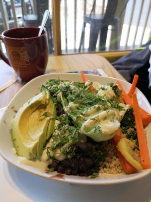 amazing bowl at Love Cafe  in Oakhurst