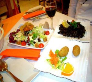 Some starters :) at El Vergel in Madrid