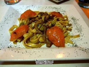 Pasta at El Vergel in Madrid