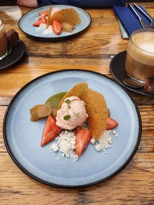 Dessert at Achterwerk in Groningen