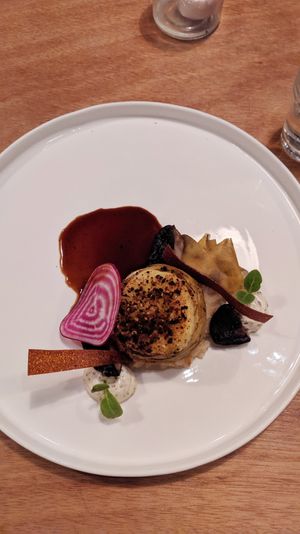 Main course at Achterwerk in Groningen