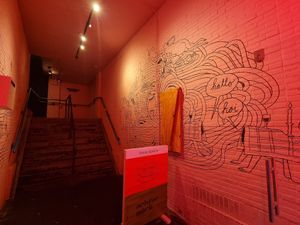 Entrance - stairs at Achterwerk in Groningen