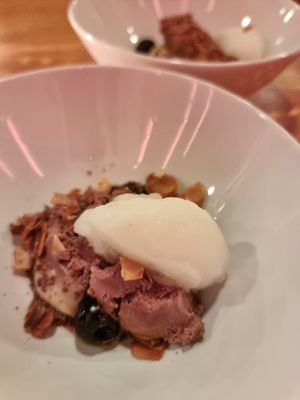 Dessert at Achterwerk in Groningen