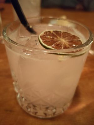 Alcoholvrije mocktail at Achterwerk in Groningen