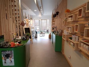 interior downstairs at All About Eve in Hasselt