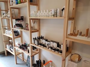 body and care products for sale (part of) at All About Eve in Hasselt