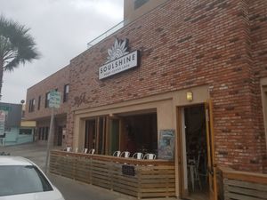 Outside at Soulshine in San Diego