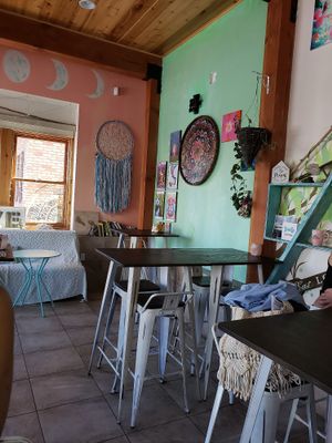 Natural decorations at Soulshine in San Diego