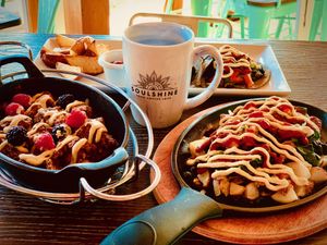 So much yum! at Soulshine in San Diego