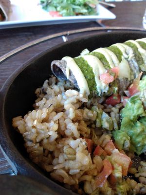 Food was amazing!!! at Soulshine in San Diego