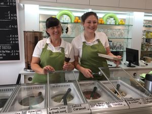 A warm welcome awaits! at Baileys Artisan Gelato in Chichester