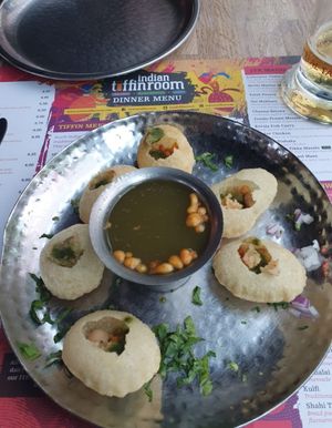 Paani puri at Indian Tiffin Room  in Manchester