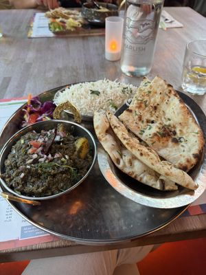   at Indian Tiffin Room  in Manchester