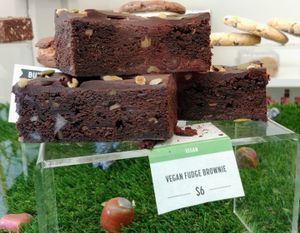 Fudge brownie at Only Mine Chocolate Factory in Olinda