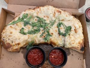 Vegan-cheese bread 5 at Blaze Pizza in Rochester