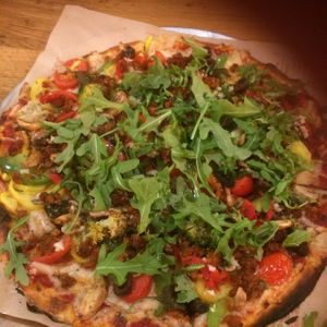 everything vegan at Blaze Pizza in Rochester