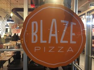 Front door at Blaze Pizza in Rochester