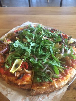 Veggie vegan pizza  at Blaze Pizza in Rochester