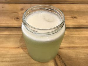 fresh made sugar free lemonade  at Duna da Cresmina in Cascais