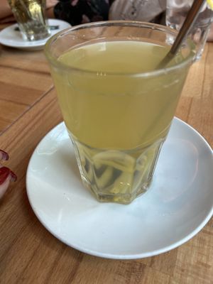 Honey ginger tea  at Die Waffel in Mainz