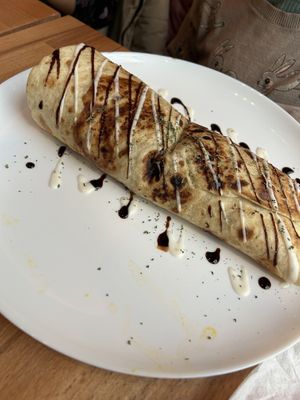 Falafel naan  at Die Waffel in Mainz