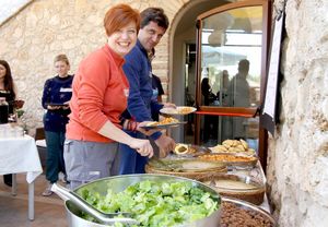 The outdoor venue at PeR - Parco dell'Energia Rinnovabile in Frattuccia