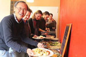 Vegan Buffet, vegan smiles at PeR - Parco dell'Energia Rinnovabile in Frattuccia