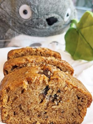 Banana bread at The Goji Bar in Paris