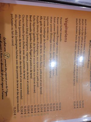  at Ganesha Restaurant in Strasbourg