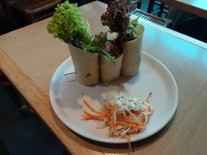 Avocado wrap at der Imbiss at W Der Imbiss - Prenzlauer Berg in Berlin