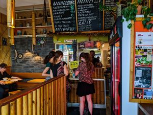 Inside of W Der Imbiss at W Der Imbiss - Prenzlauer Berg in Berlin