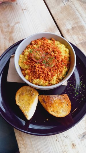 Mac&cheeze at The Glasvegan in Glasgow