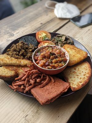 Scottish breakfast at The Glasvegan in Glasgow