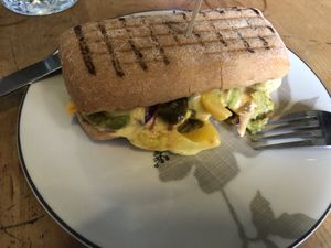 El Capo sandwich at The Glasvegan in Glasgow