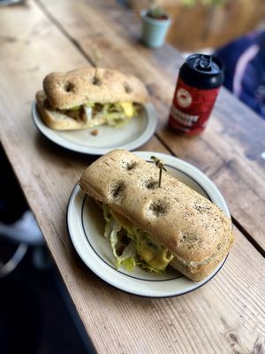 Big sandwich that I forgot the name of 😂 at The Glasvegan in Glasgow