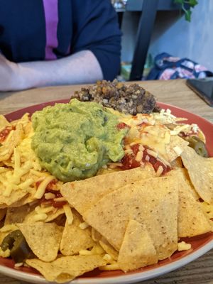 Haggis nachos at The Glasvegan in Glasgow
