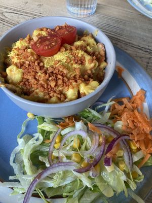 Mac cheese   at The Glasvegan in Glasgow